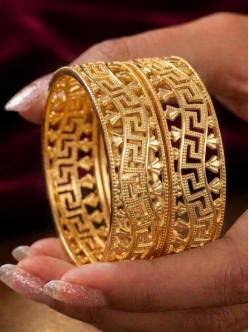 Gold Plated Bangles